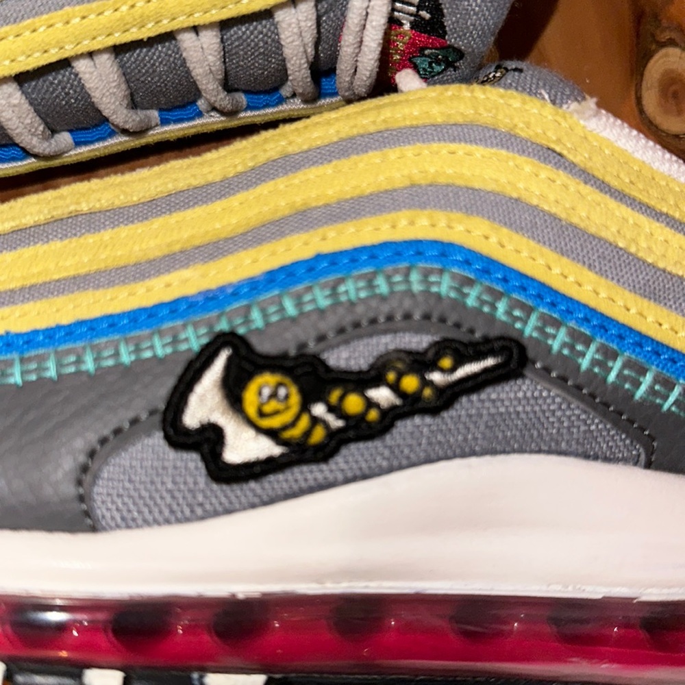 Nike Air Max 97 SE Air Sprung gray/yellow women’s size 7.5 men’s size 6 - Picture 3 of 10